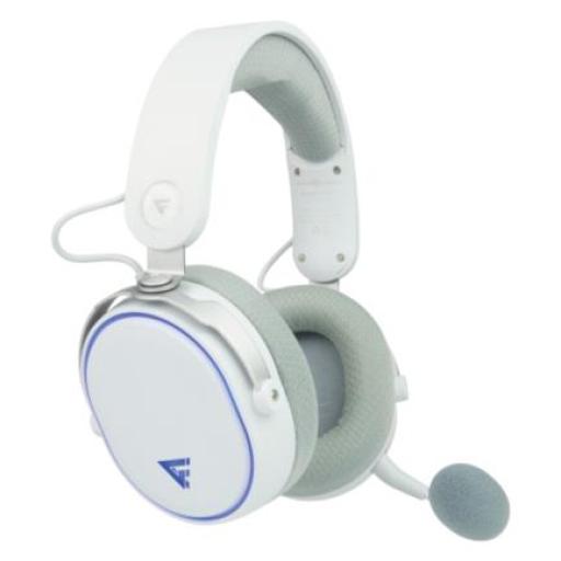 [VORAGO_HSB600-WH] Vorago Diadema Game Factor HSB600 Gaming Inalámbrica RGB Triple Conectividad Micrófono Removible Surround 7.1 Color Blanco