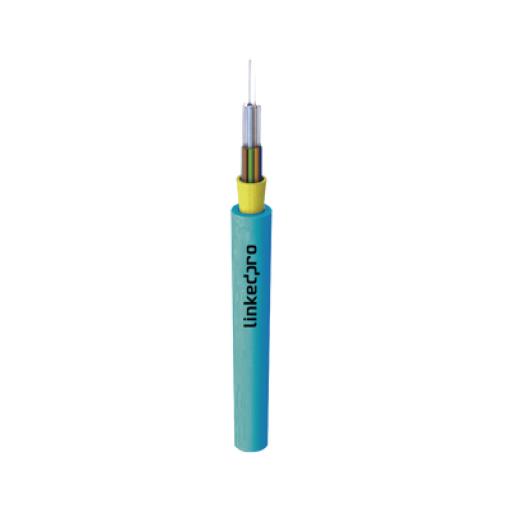 [LINKEDPROBYEPCOM_LP-IC-OM4-R-06] LINKEDPRO BY EPCOM Cable de Fibra Óptica Multimodo OM4 50/125, 6 hilos, para Interior, Tight Buffer 900µm, OFNR Riser, Dieléctrica, Precio Por Metro