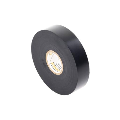 [PANDUIT_ST88-075-66BK] Panduit Cinta Eléctrica STRONGHOLD para Aislar, de PVC, Trabajo Pesado Eléctrico Industrial (Soporta abrasión, UV, agua, aceite y corrosión), Grosor de 0.21 mm (8.5 mil), Ancho de 19 mm, y 20 m de Largo, Uso Interior/Exterior, Color Ne