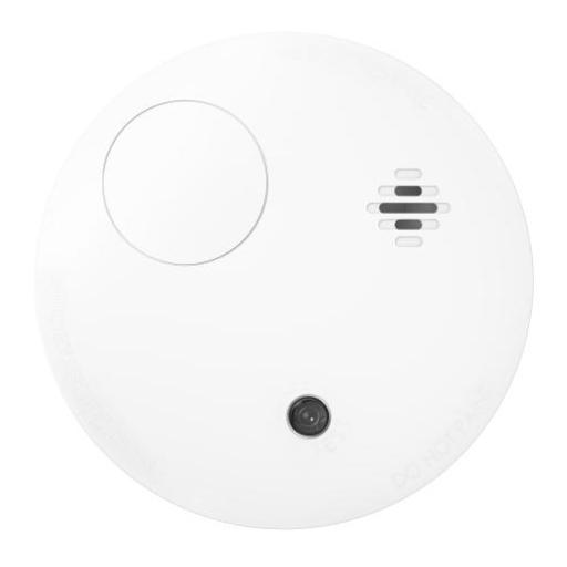[HIKVISIONDIGITALTECHNOLOGY_DS-PDSMK-E-WB] Hikvision Digital Technology (AX PRO) Detector de Humo Fotoeléctrico Inalámbrico para Panel de Alarma HIKVISION / Interior / Soporta Funcionalidad Autónoma