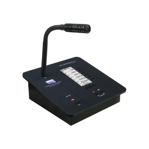 [EGIAUDIOSOLUTIONS_1211M] EGI AUDIO SOLUTIONS CONSOLA DE AVISOS MULTIZONA IP CON DISPLAY, MICRÓFONO Y GRABADOR DE MENSAJES