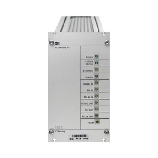 [EGIAUDIOSOLUTIONS_1111EGI] EGI AUDIO SOLUTIONS Interfaz Millennium IP para gestión de avisos y música por redes Ethernet por Streaming