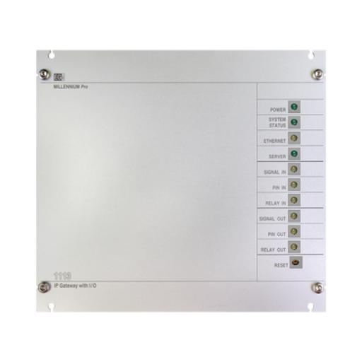 [EGIAUDIOSOLUTIONS_1113] EGI AUDIO SOLUTIONS Interfaz Millennium IP para gestión de avisos y música pre-grabados IP con 8 relés IN/OUT 