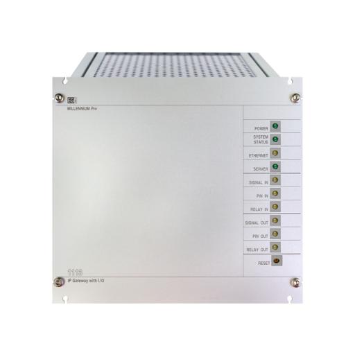 [EGIAUDIOSOLUTIONS_1113] EGI AUDIO SOLUTIONS Interfaz Millennium IP para gestión de avisos y música pre-grabados IP con 8 relés IN/OUT 