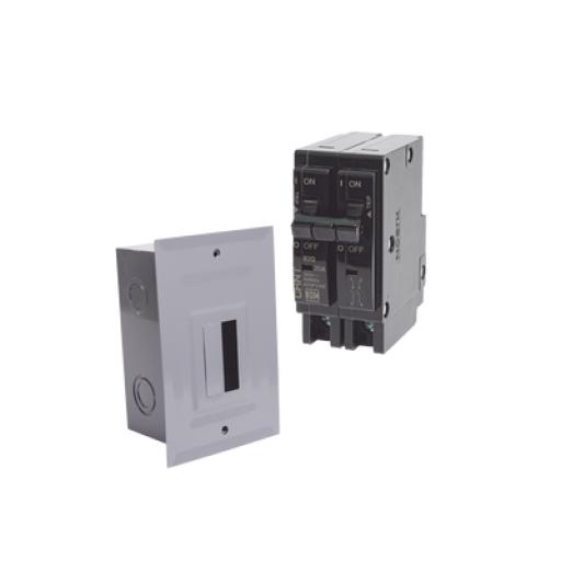 [CHINT_KITC2Q215E] CHINT Kit Centro de Carga para empotrar con 1 Interruptor Térmico de 2 Polos, 15Amp 120/240Vca 10kA.