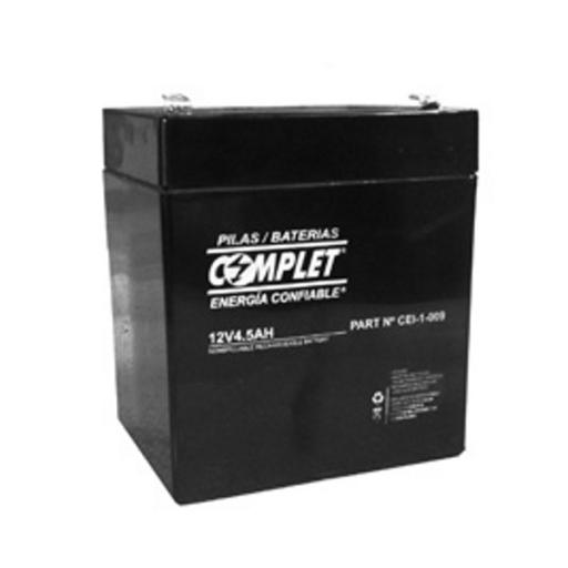 [COMPLET_CEL-1-009] Complet BATERIACOMPLET  12V 4.5 AH DE REEMPLAZO LIBRE DE MANT. (CEI-1-009)