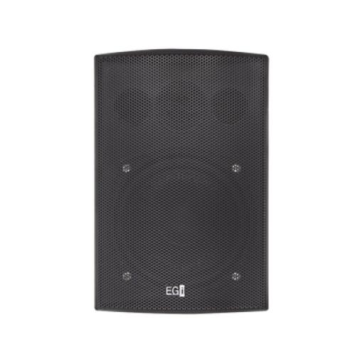 [EGIAUDIOSOLUTIONS_1603] EGI AUDIO SOLUTIONS Bocina HiFi | PoE Ethernet IP | Altavoz de 2 vías | Potencia 12W | Protección IP66 | Color Negro