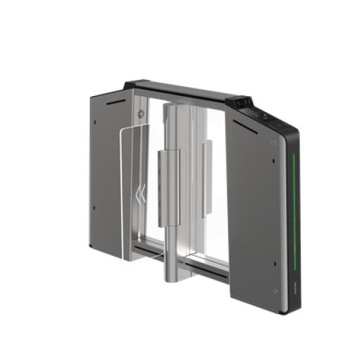 [HIKVISIONDIGITALTECHNOLOGY_DS-K3B631TX-M/MPIQL-DP65] Hikvision Digital Technology  Torniquete Inteligente CENTRAL con Reconocimiento Facial Incluido / Para Ampliar Numero de Carriles con Torniquetes DS-K3B631TX Izquierdo y Derecho / Acero Inxoxidable SUS304