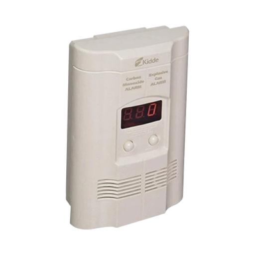 [KIDDE_KN-COEG-3-1] KIDDE Detector Autónomo de Monóxido de Carbono (CO) y Gases Explosivos (Propano y Metano) │Pantalla Digital │ Conexión Directa a 120 VCA │ Batería de Respaldo Incluida 