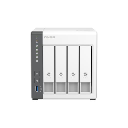 [QNAP_TS-433-4G-US] QNAP QNAP NAS 4 BAHIAS PARA RESPALDO, USO COMPARTIDO DE DATOS(TS-433-4G-US)