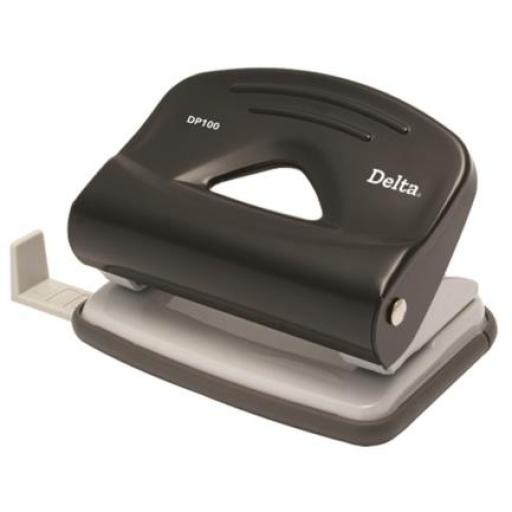 [BARRILITO_DP100] Barrilito Perforadora Barrilito Delta 2 Orificios Color Negro