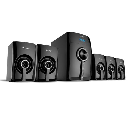 [VORAGO_SPB-500] Vorago BOCINAS VORAGO SPB-500 BLUETOOTH NEGRAS 5.1 CANALES