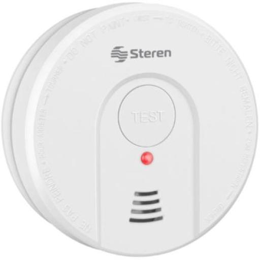 [STEREN_ALA-HUM] Steren Alarma de Humo Steren con Zumbador Tono de 85 dB