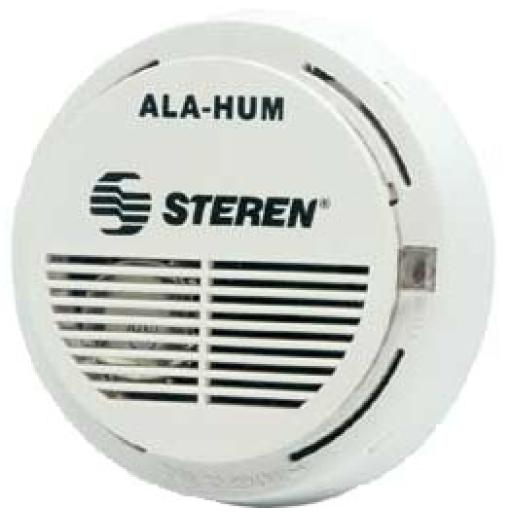 [STEREN_ALA-HUM] Steren Alarma de Humo Steren con Zumbador Tono de 85 dB