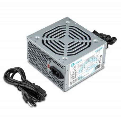 [GETTTECH_GFS-55020-01] Getttech FUENTE DE PODER GETTTECH 550W ATX 12V/SATA X2/MOLEX X2/CAB CORR 1.2 MT