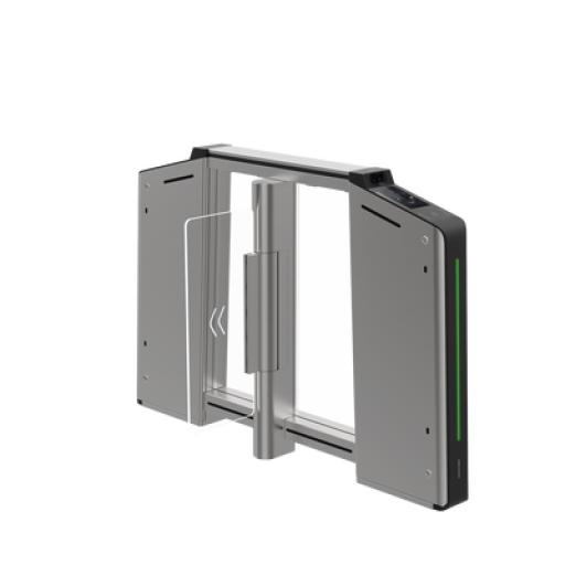 [HIKVISIONDIGITALTECHNOLOGY_DS-K3B631TX-R/MPIQL-DP65] Hikvision Digital Technology Torniquete Inteligente DERECHO con Reconocimiento Facial Incluido / 12,000,000 MCBF / 20 Pares de IR para Detección de Peatón / Controlador Incluido / Acero Inoxidable SUS304