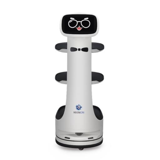 [KEENON_T8LS] KEENON Robot mesero o repartidor T8LS /  Ubicado por sensor láser / Sensor de obstáculos / Navegación fluida 