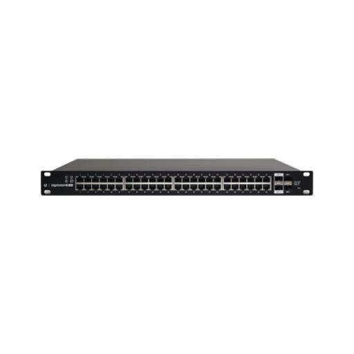 [UBIQUITINETWORKS_ES-48-500W] Ubiquiti Networks Switch EdgeMAX Administrable de 48 Puertos Gigabit con PoE+/PoE Pasivo 24V + 2 Puertos SFP + 2 Puertos SFP+, 500 W