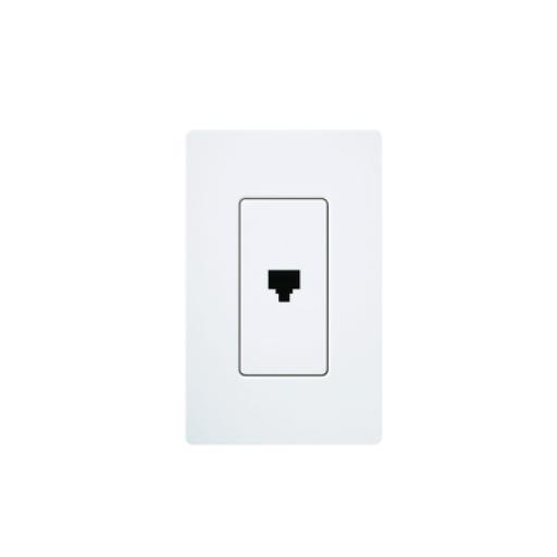 [LUTRON_CAPJWH] Lutron Salida para teléfono RJ11 6 conductor