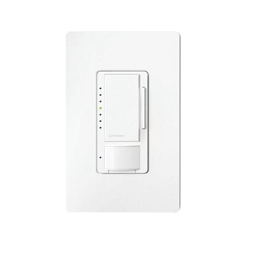[LUTRON_MSCLOP153MWH] Lutron (XCT) Atenuador con sensor de presencia, apagado automático, ideal para dormitorios, recamaras o cocina.