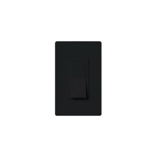 [LUTRON_CA1PSBLS] Lutron Switch un solo polo 15 Amp negro nigth