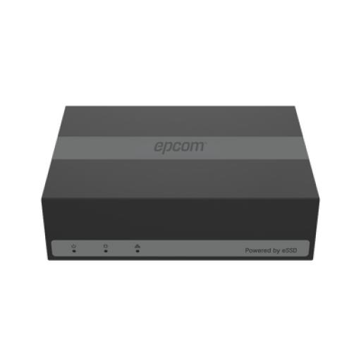 [EPCOMPROFESSIONAL_EXS08-TURBO] EPCOM PROFESSIONAL DVR 8 Canales TurboHD + 2 Canales IP / 2 Megapixel (1080p) Lite / Acusense Lite (Evita Falsas Alarmas) / Unidad de Estado Solido Incluido (eSSD) de 480 GB / H.265+ / Diseño Ultra Compacto / Extra Silencioso