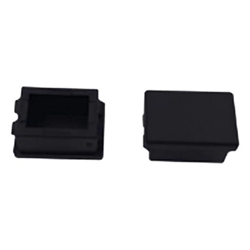 [LINKEDPROBYEPCOM_LP-F-BLNK-I] LINKEDPRO BY EPCOM Inserto ciego para placas acopladoras LP-FO-D06 y LP-FO-D12, color negro, Bolsa con 100 pcs