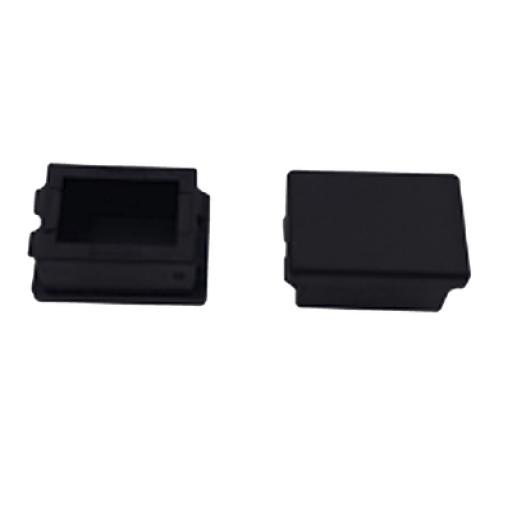 [LINKEDPROBYEPCOM_LP-F-BLNK-I] LINKEDPRO BY EPCOM Inserto ciego para placas acopladoras LP-FO-D06 y LP-FO-D12, color negro, Bolsa con 100 pcs