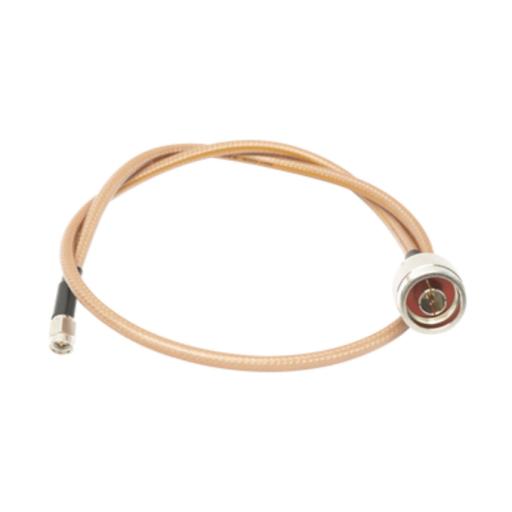 [EPCOM_SN142KSMA60] Epcom Jumper con Cable LP142 de 60 cm, con Conectores N Macho a SMA Macho (Hasta 8 GHz).
