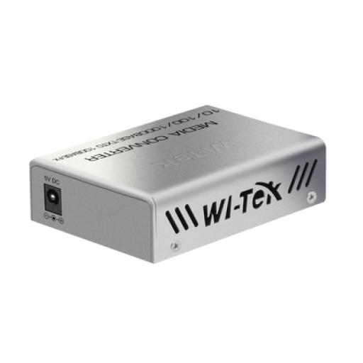 [WI-TEK_WIMC111G] WI-TEK Convertidor de Medios RJ45 100/1000 Mbps + SFP 1000 Mbps