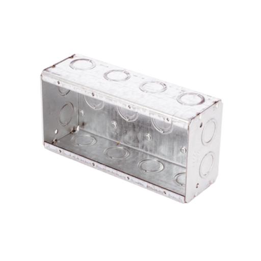 [RACO_HUB-693] Raco Caja Multigang de 4 Gangs,/ Profundidad de 2-1/2"/ 20 TKO (1/2"- 3/4").