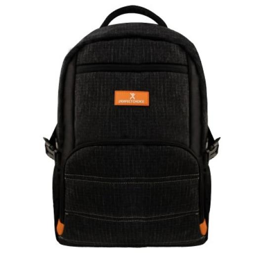[PERFECTCHOICE_PC-084303] Perfect Choice Mochila Perfect Choice Glitch para Laptop 15.6" Color Negro