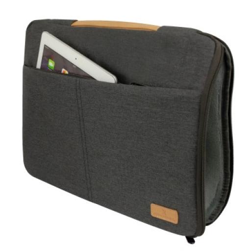 [PERFECTCHOICE_PC-084136] Perfect Choice Portafolio Perfect Choice Ashbag Ejecutivo para Laptop 15.6" Color Gris