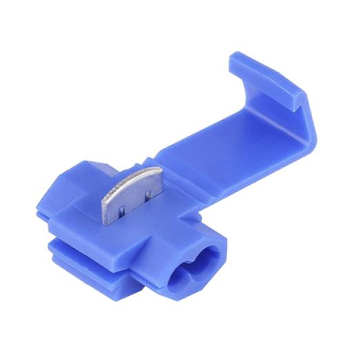 [EPCOM_AECW-2] Epcom Terminal tipo almeja / 18 - 14 AWG / Azúl / Paquete de 25 piezas. 