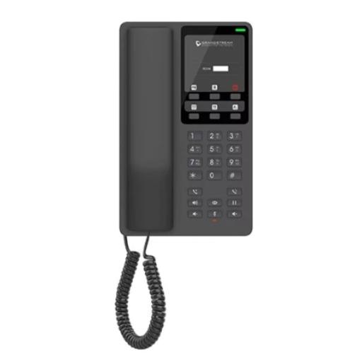 [GRANDSTREAMNETWORKS_GHP621W] Grandstream Networks Teléfono IP Hotelero Wi-Fi, 2 líneas SIP con 2 cuentas, codec Opus, IPV4/IPV6, color negro, con gestión en la nube GDMS
