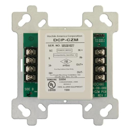 [HOCHIKI_CZM] Hochiki Módulo De Entrada De Zona Convencional Para Caja 4", Clase A y B (0400-01840)