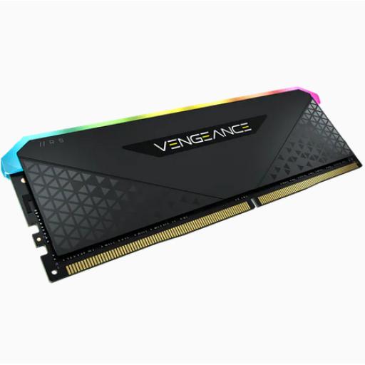 [CORSAIR_CMG16GX4M1E3200C16] MEMORIA DIMM DDR4 CORSAIR (CMG16GX4M1E3200C16) 16GB 3200MHZ VENGEANCE RGB RS NEGRO CL16