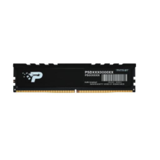 [PATRIOT_PSP58G480041H1] MEMORIA DIMM DDR5 PATRIOT (PSP58G480041H1) SIGNATURE PREMIUM 8GB (1X8GB) 4800MHZ CL40 (W/HS)