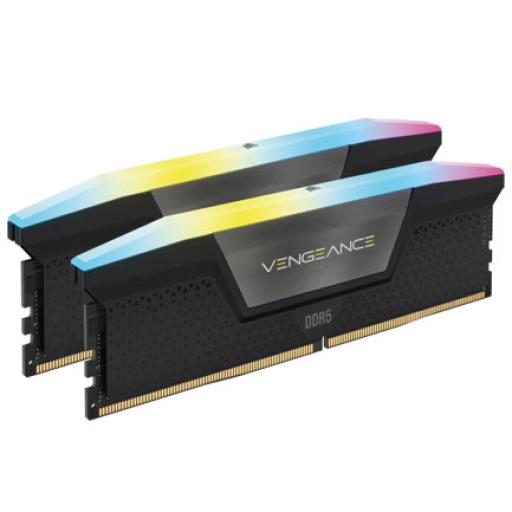 [CORSAIR_CMH32GX5M2B5600C36K] MEMORIA DIMM DDR5 CORSAIR (CMH32GX5M2B5600C36K) 32GB (2X16GB) 5600MHZ VENGANCE RGB NEGRO