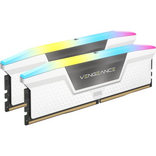 [CORSAIR_CMH32GX5M2B5600C36WK] MEMORIA DIMM DDR5 CORSAIR (CMH32GX5M2B5600C36WK) 32GB (2X16GB) 5600MHZ VENGANCE RGB BLANCO