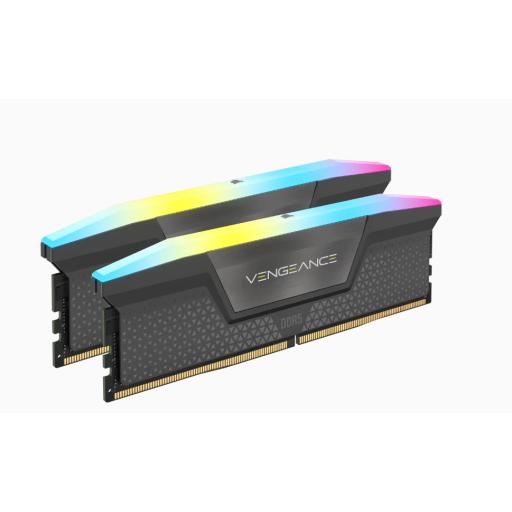 [CORSAIR_CMH64GX5M2B5600Z40K] MEMORIA DIMM DDR5 CORSAIR (CMH64GX5M2B5600Z40K) 64GB (2X32GB) 5600MHZ VENGANCE RGB AMD