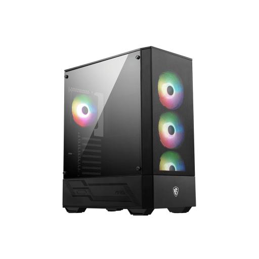 [MSI_MAG FORGE 112R] GABINETE MSI (MAG FORGE 112R) NEGRO, VIDRIO TEMPLADO, FILTRO MAGNETICO, ARGB, ATX