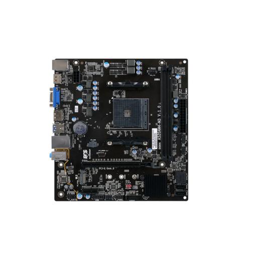[ECSELITEGROUP_A520AM4-M3D] ECS Elitegroup MOTHERBOARD ECS (A520AM4-M3D) SOCKET AM4,2*DDR4 2666,HDMI,VGA,DP,MICRO ATX