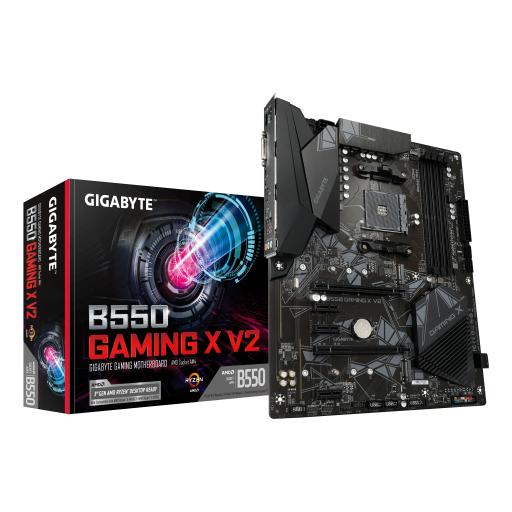 [GIGABYTE_B550 GAMING X V2] MOTHERBOARD GIGABYTE (B550 GAMING X V2) SOCKET AM4, 4*DDR4 4600MHZ, HDMI,DVI, ATX