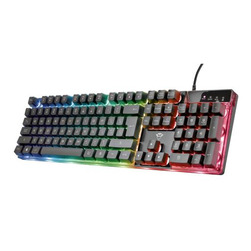 [TRUST_23823] TECLADO TRUST GXT (23823) 835 AZOR ILLUMINATED GAMING KEYBOARD ESPA¥OL