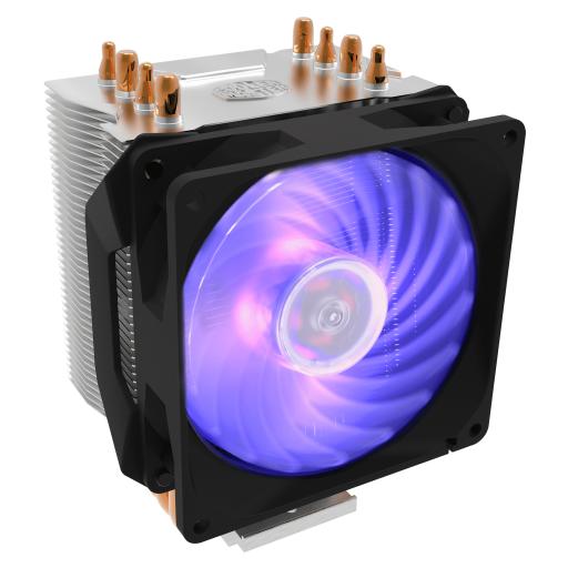 [COOLERMASTER_RR-H410-20PC-R1] VENTILADOR P/CPU COOLER MASTER (RR-H410-20PC-R1) HYPER H410R RGB,LGA1700/AM4,4 PWM,2000RPM,PLATA