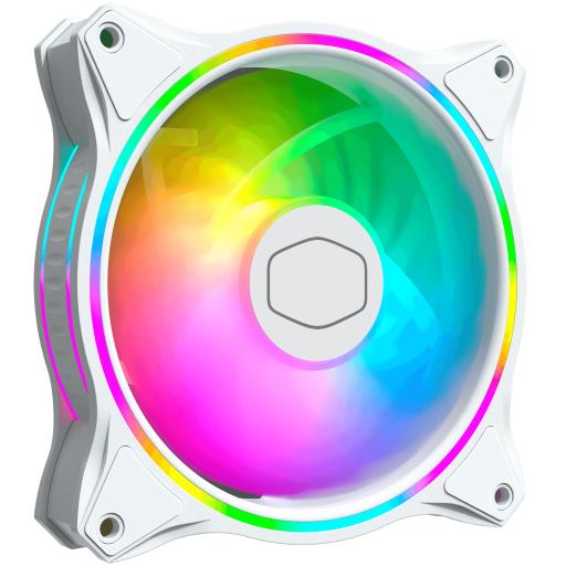 [COOLERMASTER_MFL-B2DW-18NPA-R1] VENTILADOR GABINETE COOLER MASTER (MFL-B2DW-18NPA-R1) MASTERFAN MF120 HALO,BLANCO,ARGB,120 MM
