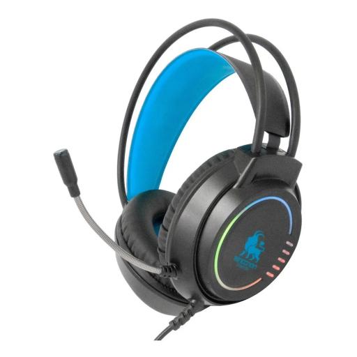 [NECNON_NBHG-KIMERA-AZ] AUDIFONOS GAMER NECNON (NBHG-KIMERA-AZ)CONTROL V,RGB,CONECTOR 3.5,ADAPTADOR DOBLE 3.5,AZUL