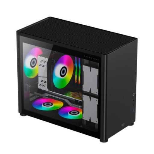 [BALAMRUSH_BR-934947] BALAMRUSH GABINETE BALAM RUSH (BR-934947) ERIS JET GI985,MICRO ATX,1*USB 3.0,1*USB C,CRISTAL TEMP,NEGRO