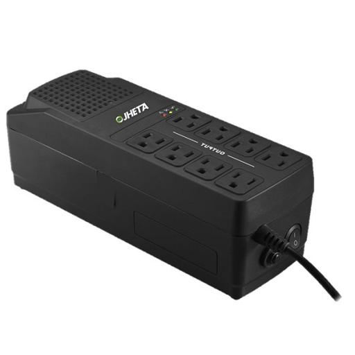 [JHETA_822122-01] REGULADOR DE VOLTAJE JHETA (822122-01) 1200 VA/600W AVR 1200,8 CONTOS ,1 USB 5 VCD